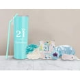 thumbnail image 3 of Happy 21st Birthday, 21st Birthday Tumbler, 21st Birthday Gifts for Girl, Gifts for 21st Birthday Girl, 21st Birthday Decorations, Happy 21st Birthday Candle, 21st Birthday Party Supplies, 3 of 10