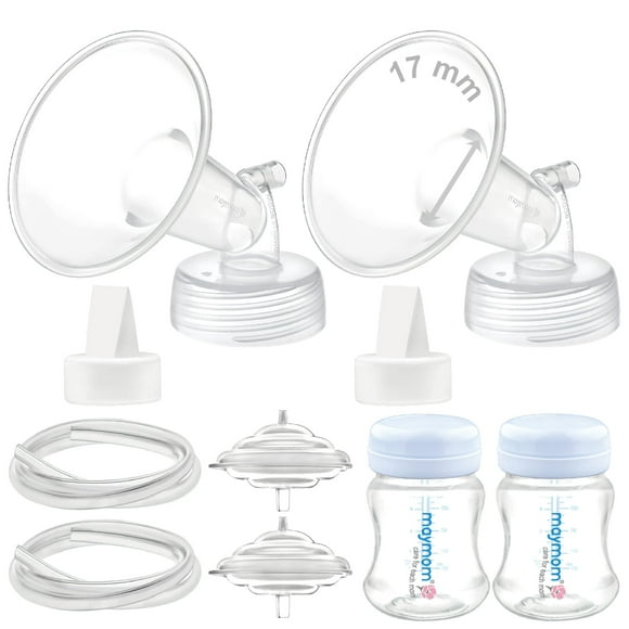 Botella de tubo con válvula de brida Maymom Spectra S2/S1 de 17 mm de Pump Parts