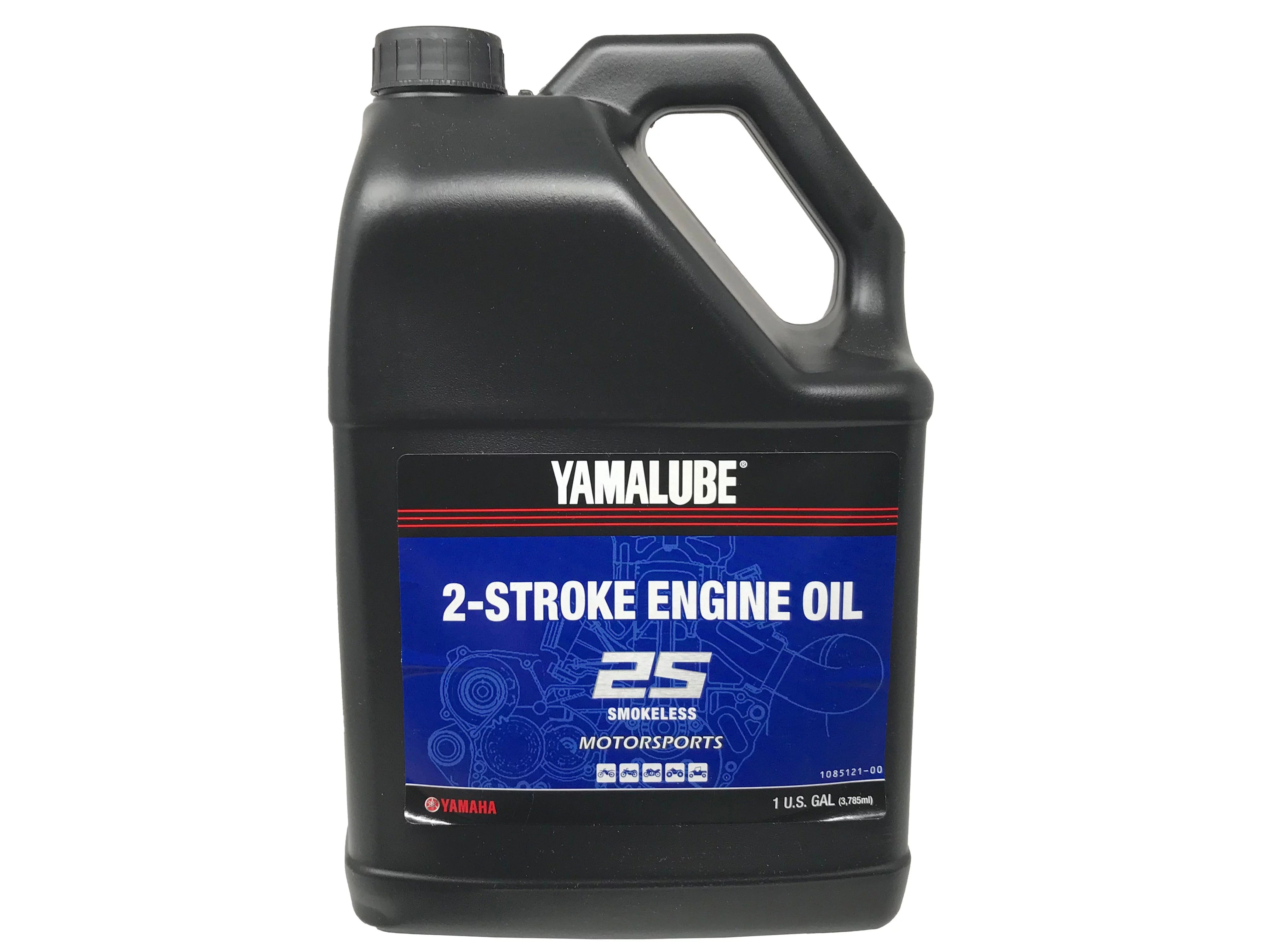 Yamaha 2M Marine 2-Stroke Engine Oil, Semi-Synthetic, 1 Gallon