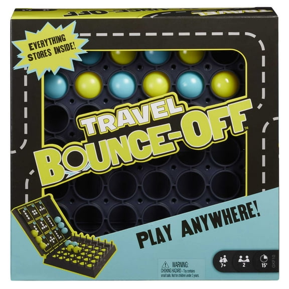 Bounce-Off Travel Party Game for Kids, Adults and Family Night, Bouncing Balls Challenge
