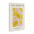 thumbnail image 3 of Stupell Industries Modern Lemons on Pink Florals Canvas Art, 20 x 30, by Incado, 3 of 8