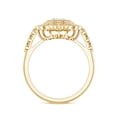 thumbnail image 2 of Certified Lab Grown Diamond Statement Engagement Ring - 1 Carat - EF-VS Quality, 14K Yellow Gold, US 11.00, 2 of 8