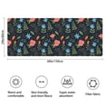 thumbnail image 3 of Pioneer Flower Floral Print Pattern Bathroom Rugs Mat, Non Slip Microfiber Bathroom Rug with Rubber Backing, Soft Mats for Bathroom Floor Tub Shower, 24"x60", 3 of 5