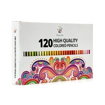 Positive Art Colored Pencils—120 Unique Colors Premium Pre-sharpened