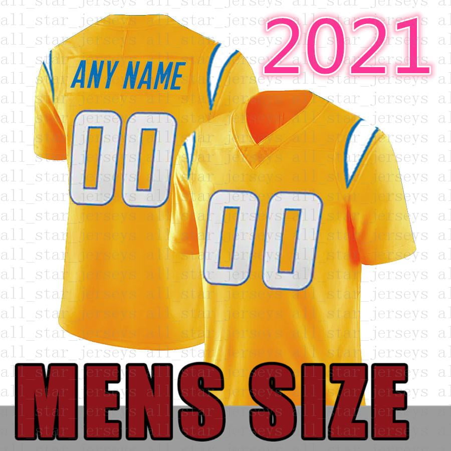 NFL_ Khalil Mack Football Jersey Mens Justin Herbert Keenan Allen Derwin  James Jr. Joey Bosa Mike Williams Austin Ekeler J.C. Jackson Zion Johnson  Tevaughn Campbell Guyton 