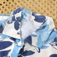 thumbnail image 5 of Hiijoy Newborn Boys Button Up Beach Shirt Shorts Outfits Summer Clothes Sets, Sizes 6-12M, 5 of 6
