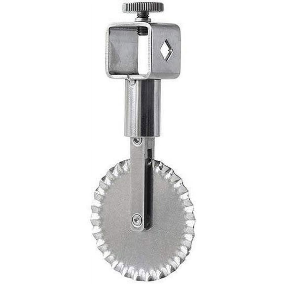 Ateco 13944 Fluted-Edge-Wheel Dough Cutter 2.2 Inch Diameter 1 Each with Lock; Fits and Screws onto Ateco Hosting Rod 13940