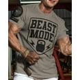 thumbnail image 2 of Gymish Beast Mode Workout Shirt for Men – Gym Lifting T-Shirt, Mens Gym Shirt, Motivational Gym Clothes, Athletic Workout Wear, 2 of 6