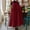*Red, variant on ClodeEU Women's Sleeveless Round Neck Linen Blend Maxi Dress with Pockets, Casual Loose A-Line Long Dress Black,Women's Plus L