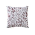 thumbnail image 2 of (2 pack) Mainstays 18" x 18" Red Canyon Airy Fern Reversible Chenille Decorative Pillow, 2 of 7