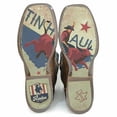 thumbnail image 2 of Men's Tin Haul Wickered Boots with Bull Rider Sole Handcrafted Brown, 2 of 3