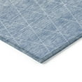 thumbnail image 4 of Addison Rugs Chantille Indoor/Outdoor Transitional Geometric Blue Washable Round Rug, 8' x 8', 4 of 6