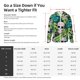 thumbnail image 5 of Balery Skull and Palm Leaves Sudadera ligera de manga larga con capucha y protección solar UPF 50+ para hombre y mujer, ideal para pesca y running-Small, 5 of 7