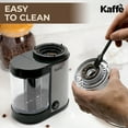 thumbnail image 5 of Kaffe Burr Coffee Grinder 20 Cup, Stainless Steel, Stealth Motor w/ Cleaning Brush, 5 of 7