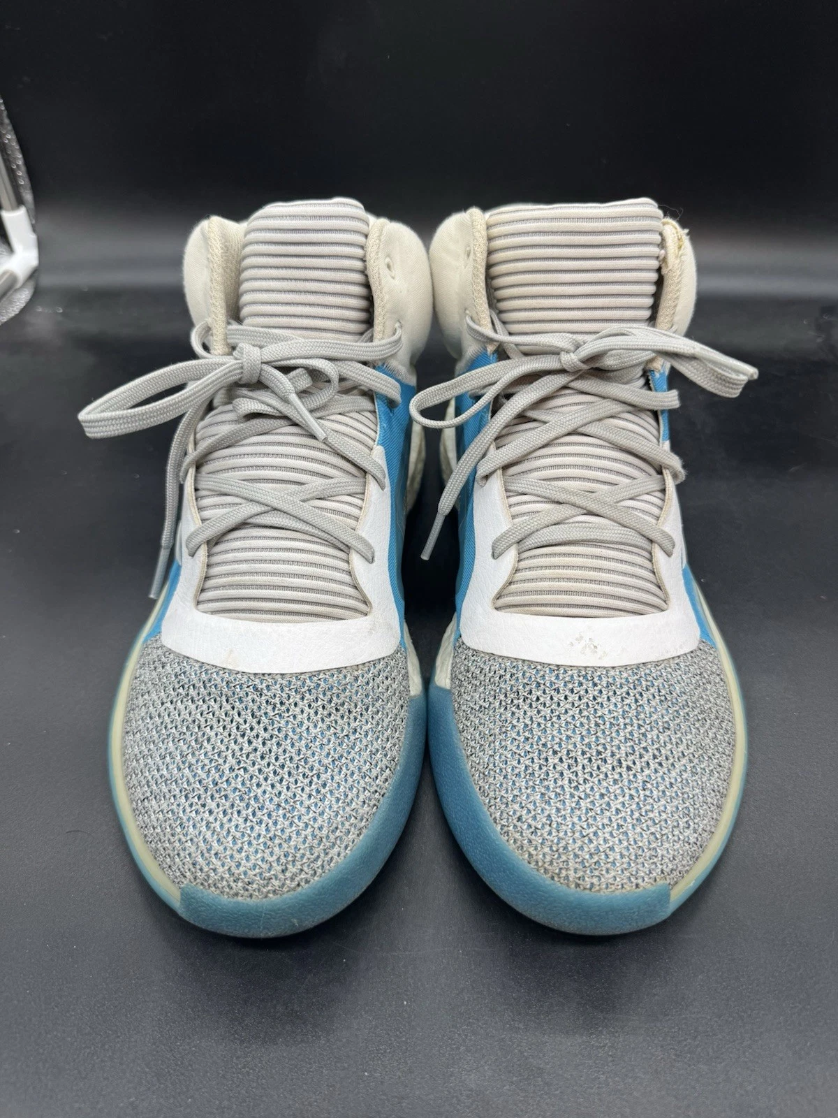 Adidas Marquee Boost Mens Size 7 Gray Blue Basketball 