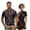 Colorful Paw Print, variant on Binienty Music Note Couple Golf Clothing Set Versatile Classic Fit Quick Dry Short Sleeve Golf Shirt Short Sleeve Golf Skirt Set for Women and Men Workout Sports Daily Wear