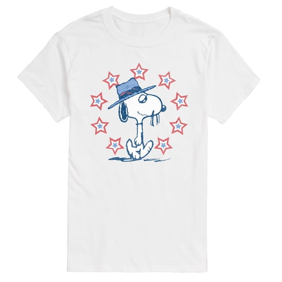 Peanuts - Spike Americana - Men's Short Sleeve Graphic T-Shirt