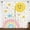 Cartoon, variant on Lfeey Blackout Curtains for Kids Room, Thermal Insulated Room Darkening Rod Pocket Drapes, Colorful Cartoon, 63 inch Long 2 Panels Set