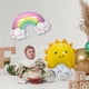 thumbnail image 3 of Moyic 1 Uds. Conjunto de globos de papel de aluminio arcoíris de 31 pulgadas Mylar para fiesta de cumpleaños globo de fiesta globos Kits de decoración para fiestas Arcoíris 31 pulgadas, 3 of 6