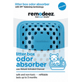 thumbnail image 2 of remodeez Cat Litter Deodorizer – Refillable Activated Charcoal Odor Eliminator, Non-Toxic, Blue, 2 of 8
