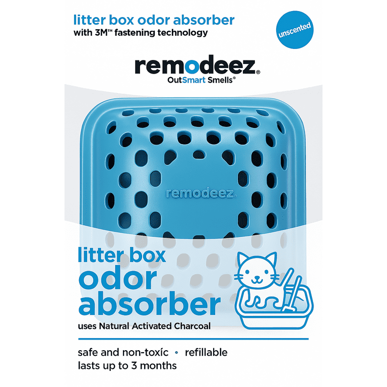 Remodeez Cat Litter Deodorizer, Activated Charcoal Odor Control photo 2