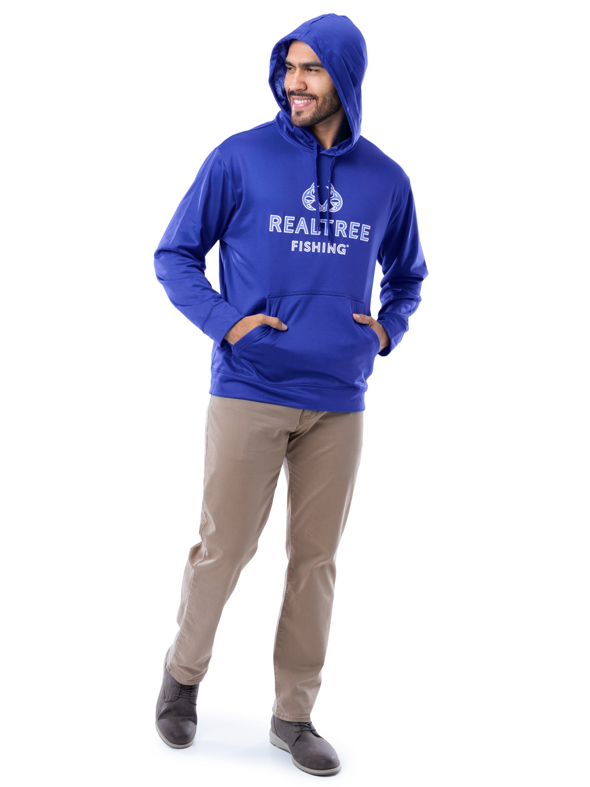 Realtree Fishing Men's Logo Performance Hoodie