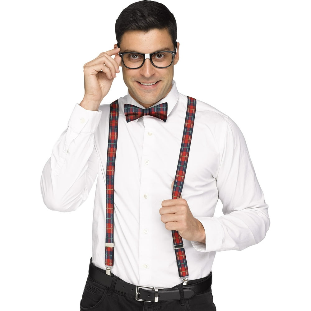 Fun World NERD SUSPENDERS