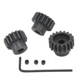 thumbnail image 4 of Juegos de engranajes de piñón M1, resistentes al óxido, 16T, 17T, 18T, 5mm, juego de engranajes de Motor de coche con Control remoto para coche modelo 1:8, 4 of 14