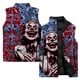 thumbnail image 3 of Chaqueta de invierno con estampado de calavera y arte abstracto en 3D para hombre, chaleco deportivo para exteriores, chaqueta de ciclismo, chaleco informal con cremallera a la moda para hombre, 3 of 5