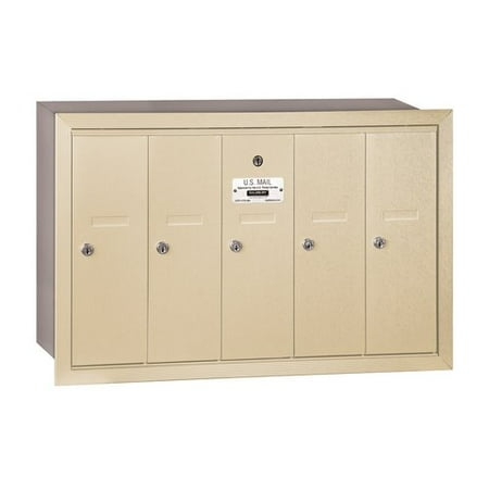 Salsbury Industries 5 Door Front Load Vertical Mail Center