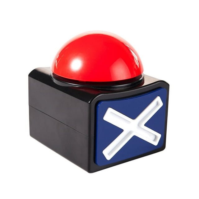 Game Answer Buzzer Electronic Sounding Toy Squeeze Sound Box TV Shown Sound Button Party Tools Supplies without Battery