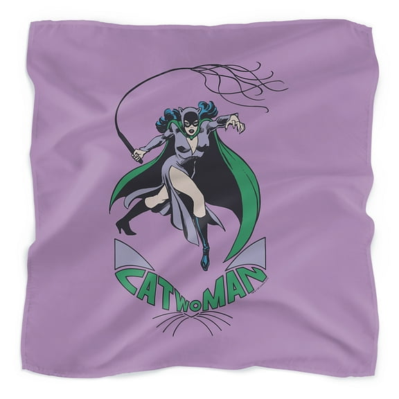 Batman Catwoman With a Whip Bandana (21 in x 21 in)