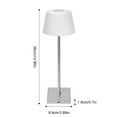 thumbnail image 3 of Neoglint RGB+CCT Table Lamp Colorful Desk Light Touch Control Bedside Lamp Reading Lamp for Living Room Bedroom 4000mAh Rechargeable Battery, 3 of 8