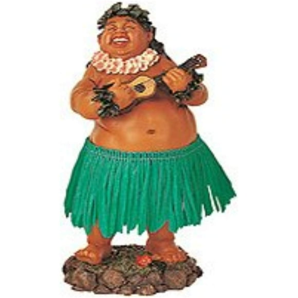 Salpicadero Hula Doll KC Hawaii Local Boy con ukelele de 18 cm