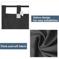 thumbnail image 4 of DCP 1 Panel Indoor/Outdoor Blackout Shade Curtain,Dark Grey Taupe - 50*84in, 4 of 5