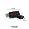 thumbnail image 4 of Centon Datastick Sport USB 2.0 (Black), 128GB, 4 of 4