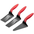 thumbnail image 1 of Shisuyan Pizza Shovel Red 3Pcs 10.2X2.6X0.4In Heat Resistant Handle, 1 of 8