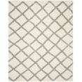 thumbnail image 5 of SAFAVIEH Dallas Jerrie Geometric Shag Area Rug, Ivory/Grey, 11' x 15', 5 of 8