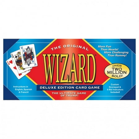 Wizard The Original Deluxe Edition Classic Card Game, by U.S. Games Systems