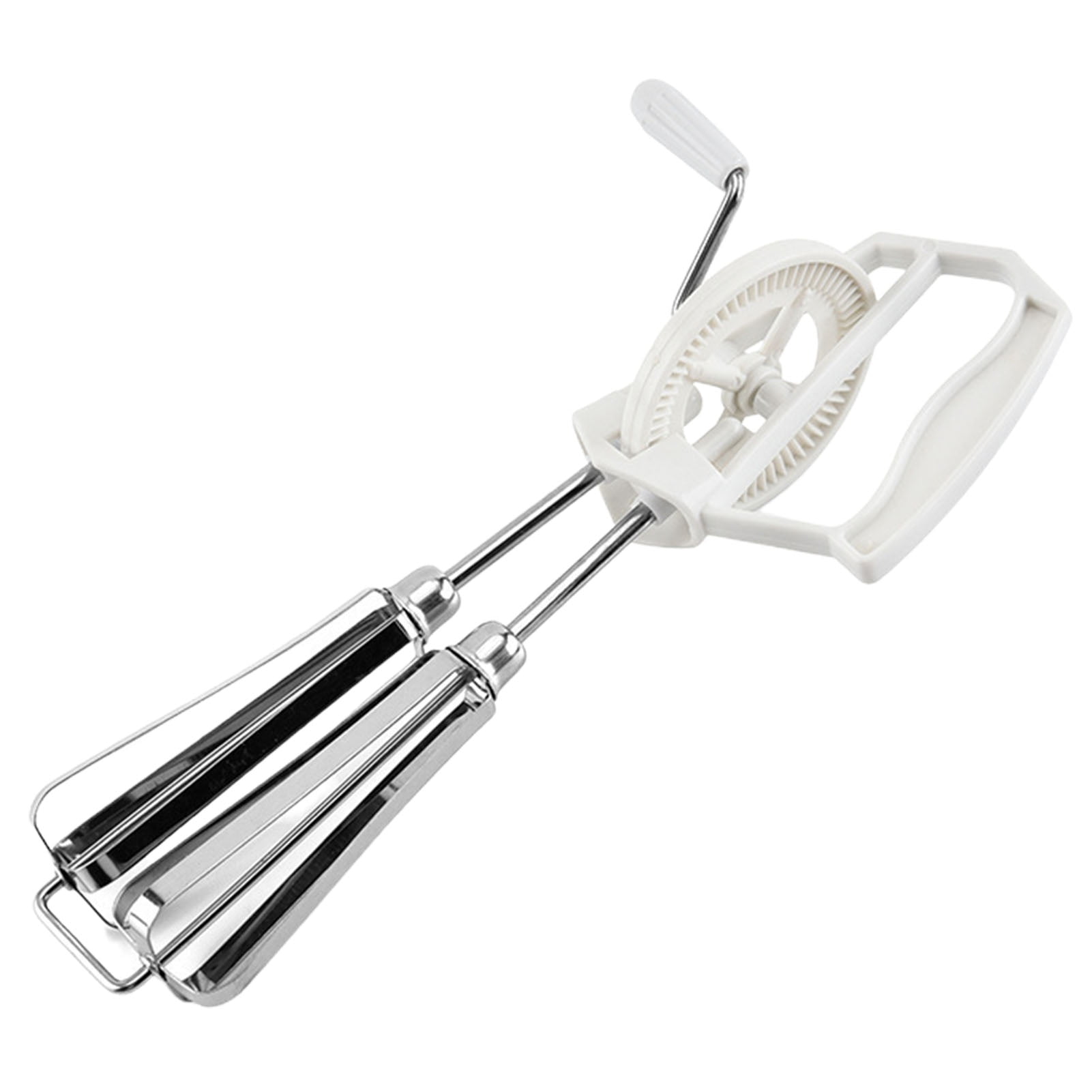 Manual Hand Egg Beater Mixer Isolated On White Background Stock