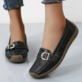 thumbnail image 2 of Mostsola Walking Shoes Women Comfort Anti-Slip Penny Loafers Soft Sole Business Casual Shoes, 2 of 4