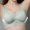 Mint Green, variant on Women's Solid Color Wireless V‑Neck Bra, Wide Shoulder Strap Seamless Everyday Bra, Side Support Comfort Breathable Underwear for Daily Wear Mint Green XL