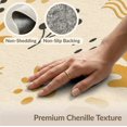 thumbnail image 6 of ODIKA 5'x7' Washable Area Rug Non-Slip, Low Pile, Stain Resistant Warm Earth Tones Abstract Design Playful Nature Motifs with Celestial for Guest Room, Lounge, Apartment, 6 of 7