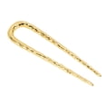 thumbnail image 5 of Unique Bargains 1 Pc Hair Pin U-shaped Texture Hair Hairpin for Women Gold Tone, 5 of 5