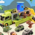thumbnail image 1 of Storage Car Storage School Bag Storage Car Dinosaur Animal Car Deformation, 1 of 5
