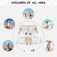 thumbnail image 6 of Cute Bears Astronaut Planets Stars Boys' Swim Trunks Board Shorts Beach Pants Bathing Bottoms 2T, 6 of 8