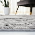 thumbnail image 4 of SAFAVIEH Invista Griselda Abstract Area Rug, Ivory/Grey, 6'7" x 6'7" Round, 4 of 7