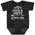 thumbnail image 3 of Inktastic Mimi and Pappy Love Me Boys or Girls Baby Bodysuit, 3 of 5