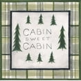 thumbnail image 2 of Shamp, Cindy 12x12 White Modern Wood Framed Museum Art Print Titled - Cabin Sweet Cabin, 2 of 4