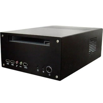 ミニpc ケース itx 極小 HTPC Aluminum Mini-ITX Media Center - HTPC Case - Black - Walmart.com